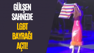 Gülşen konserde LGBT bayrağı açtı, seyirci ikiye bölündü