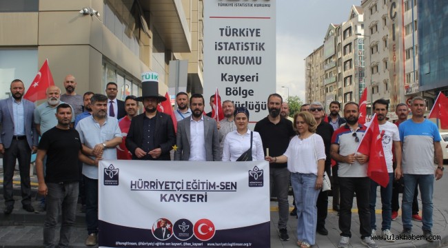 Hürriyetçi Eğitim-Sen: TÜİK enflasyonuyla gerçek enflasyon arasında dağlar kadar fark var