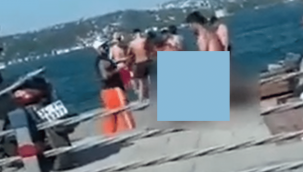İstanbul Bebek sahili cinsel ilişkiye giren çift ve çıplak güneşlenen adam şok etti!