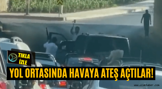 İstanbul Sancaktepe'de düğün konvoyu yol ortasında havaya ateş açtı!