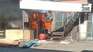 Kayseri Ağaç İşleri'nde yangın 