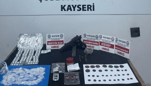 Kayseri'de uyuşturucu operasyonu: 1 gözaltı