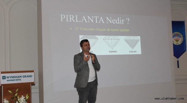 Kayseri esnafı, GLT Pırlanta Semineri'ne büyük ilgi gösterdi