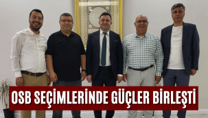Kayseri OSB adayları Bozkurt ve Yalçın'ın listeleri birleşti