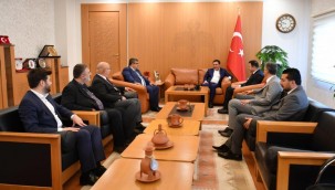 Kayseri OSB yönetimi, Vali Çiçek'i ziyaret etti