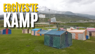 Kayserililere müjde: Sıcaktan bunalanlar için Erciyes'te kamp imkânı!