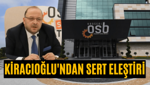 Kiracıoğlu'ndan sert eleştiri!