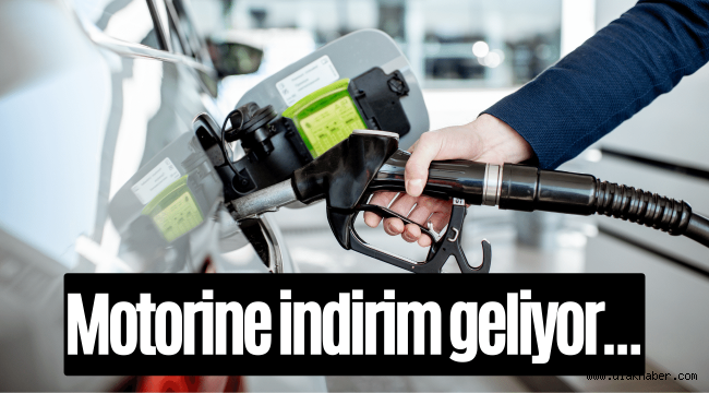 Motorine indirim geliyor