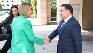 Nevşehir Valisi İnci Sezer Becel'den Vali Gökmen Çiçek'e ziyaret