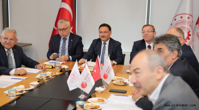 ORAN Kalkınma Ajansı Yönetim Kurulu toplantısı Kayseri'de gerçekleşti