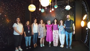 Portekizli ve İtalyan akademisyenler, Kocasinan Akademi'ye hayran kaldı