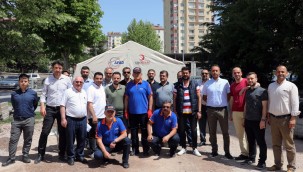 Talas personeline arama-kurtarma eğitimi verildi