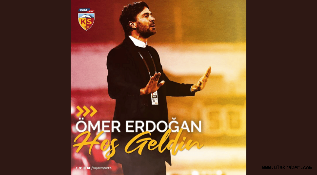 Teknik Direktör Ömer Erdoğan resmen Kayserispor'da