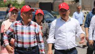 Vali Çiçek ve Başkan Büyükkılıç'tan "Koramaz" çıkarması