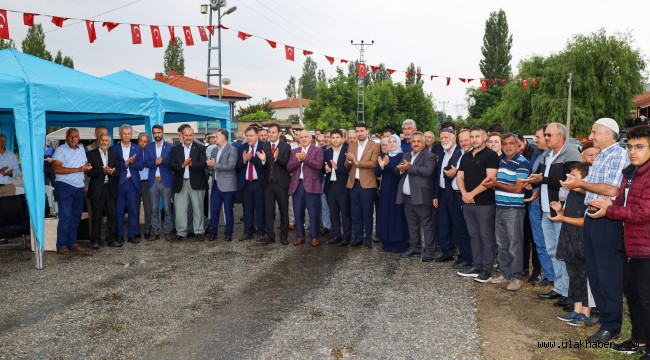 Yahyalı'da Yerköy Camii temeli atıldı