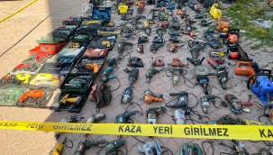 1 milyon lira değerindeki çalıntı eşya, sahiplerine teslim edildi