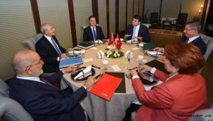 Altılı masa 6. toplantısını yapacak