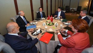 Altılı masa bugün 5. kez toplanıyor