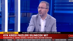 Bakan Kasapoğlu: KYK kredisi faizleri silinecek mi? sorusunu yanıtladı!
