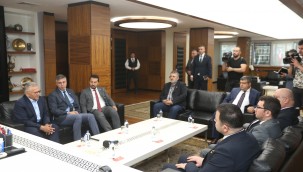 Başkan Büyükkılıç, Kayseri OSB'nin yeni yönetimini ağırladı