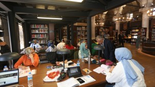 Başkan Büyükkılıç, Kayseri Şehir Kütüphanesi'ni ziyaret etti