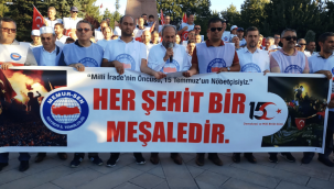 Başkan Kalkan: 15 Temmuz'da Memur-Sen olarak biz de meydanlardaydık