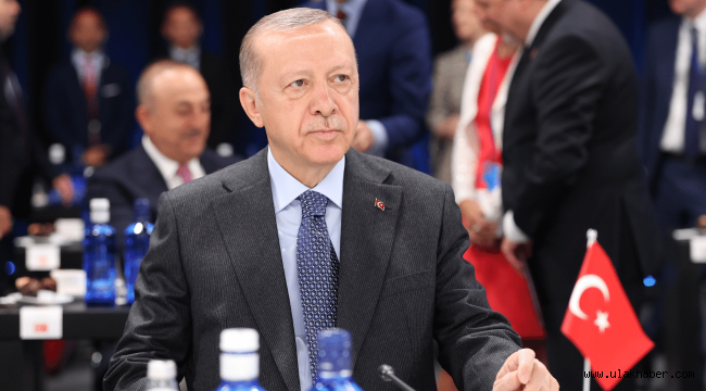 Cumhurbaşkanı Erdoğan'dan NATO görüşmeleri açıklaması