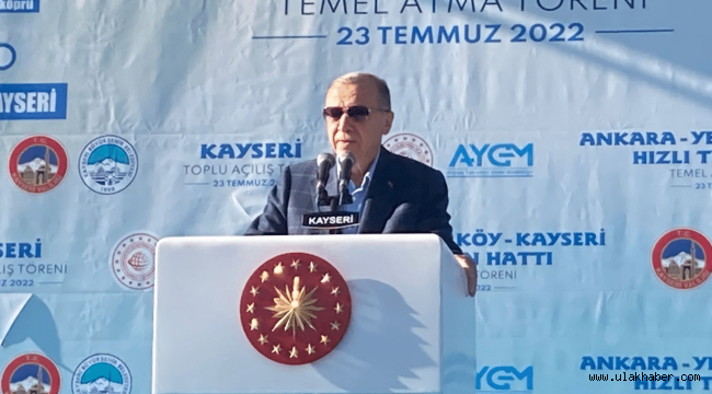 Erdoğan: Develi'de açılan hastaneye Doktor Ekrem Karakaya'nın ismini verdik