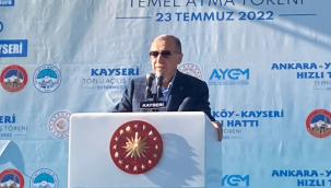 Erdoğan: Develi'de açılan hastaneye Doktor Ekrem Karakaya'nın ismini verdik