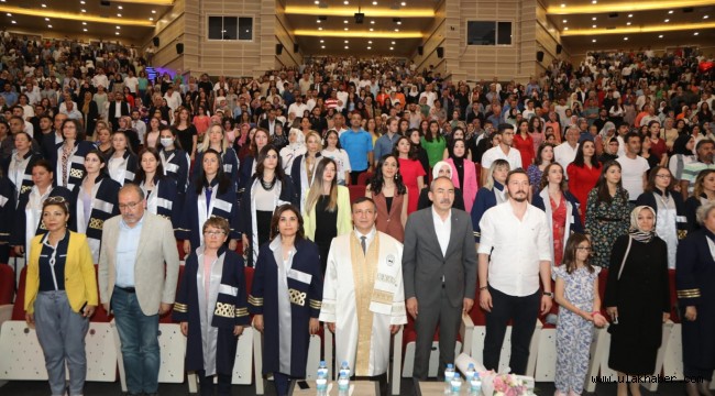 ERÜ Sağlık Bilimleri Fakültesi yeni mezunlarını verdi