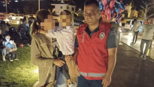 Kaybolan küçük kızı polis ekipleri ailesine kavuşturdu