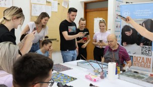 KAYMEK'ten kardeş şehir Mostar'da ebru atölye çalışması