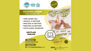 KAYMEK UZEM'in kurs kayıtları başladı