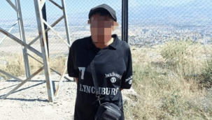 Kayseri'de kablo hırsızı suçüstü yakalandı!