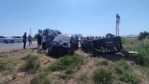 Kayseri'de trafik kazası: 6 yaralı