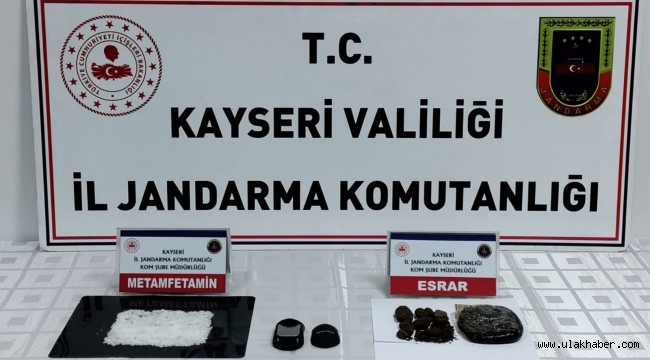 Kayseri'de uyuşturucu operasyonu: 2 gözaltı