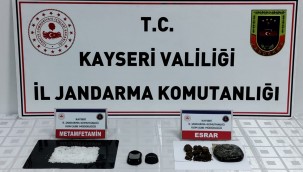 Kayseri'de uyuşturucu operasyonu: 2 gözaltı