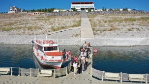 Kayseri'nin denizi Kuşçu Marina, misafirlerini ağırlıyor