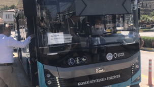 Kayseri-Yahyalı otobüslerinde ulaşım krizi