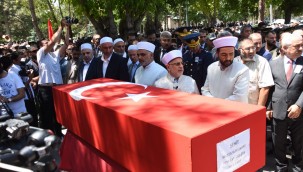 Kayserili Şehit Mustafa Bozkurt toprağa verildi