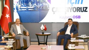 KTO Başkanı Gülsoy'dan, OSB Başkanı Yalçın'a ziyaret