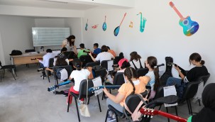 Talas'ın müzik kurslarına ilgi büyük