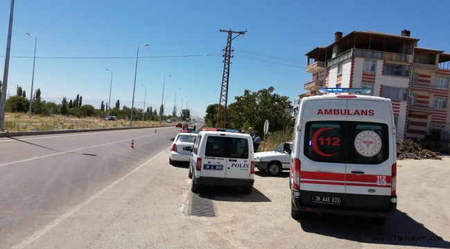 Yeşilhisar'da trafik kazası