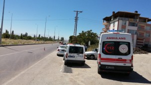 Yeşilhisar'da trafik kazası