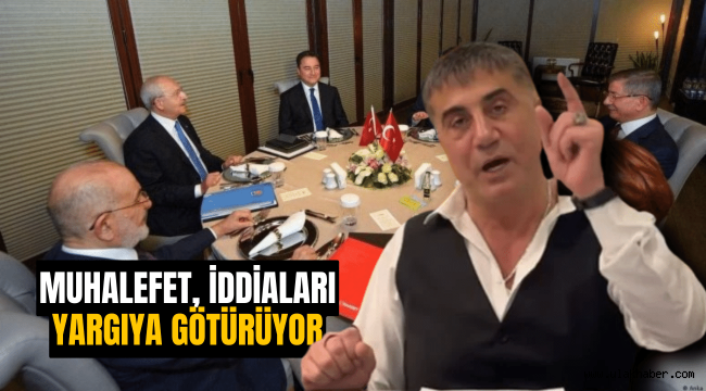 6'lı masa, Sedat Peker'in iddiaları hakkında suç duyurusunda bulunacak