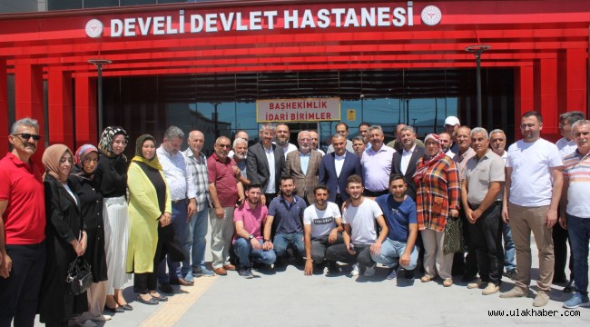 AK Parti'den Develi Şehit Ekrem Karakaya Devlet Hastanesi'ne ziyaret