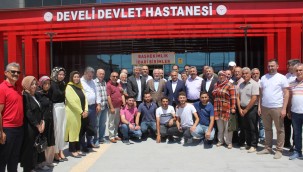 AK Parti'den Develi Şehit Ekrem Karakaya Devlet Hastanesi'ne ziyaret