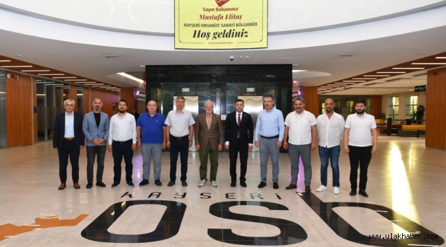 AK Parti Grup Başkan Vekili Mustafa Elitaş, Kayseri OSB'yi ziyaret etti