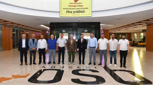 AK Parti Grup Başkan Vekili Mustafa Elitaş, Kayseri OSB’yi ziyaret etti