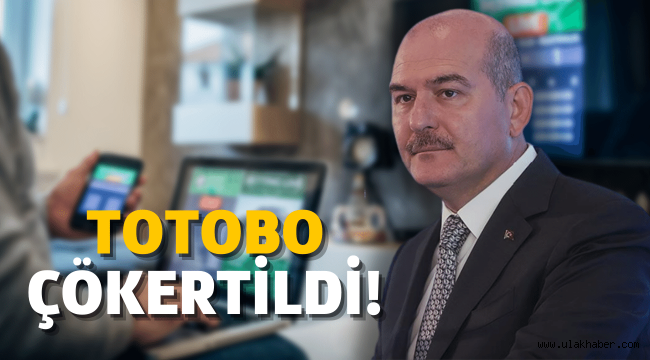 Bakan Soylu duyurdu: TOTOBO adlı yasa dışı bahis çetesi çökertildi!